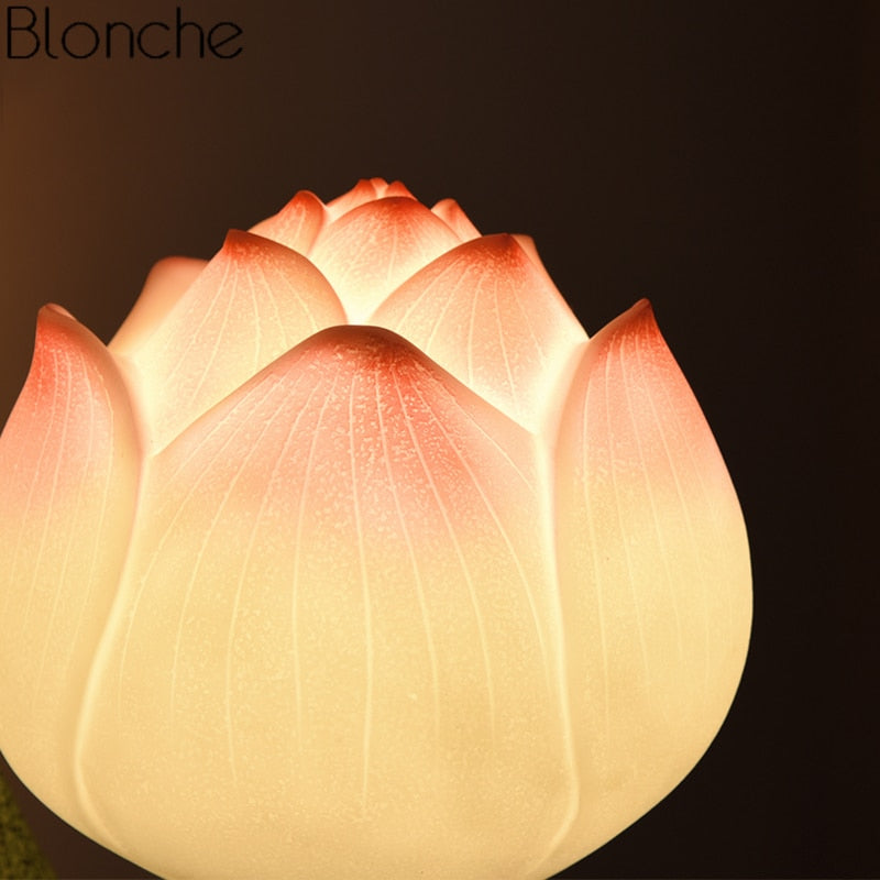 Lotus Flower Retro Wall Lamp - Image 5