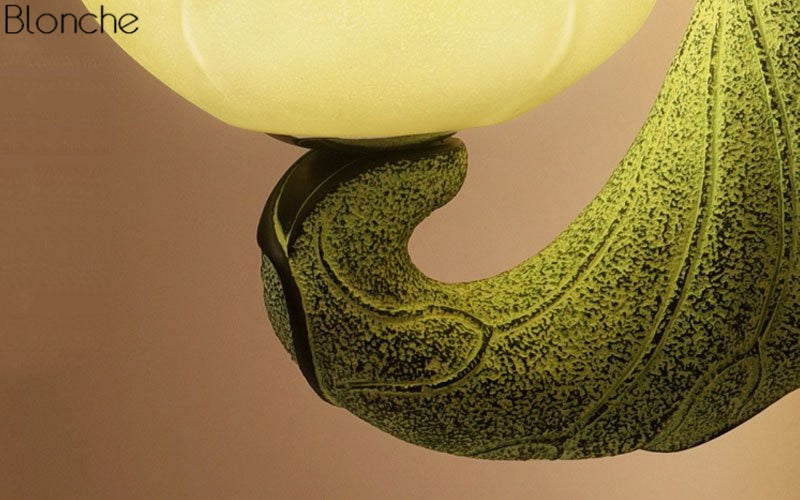 Lotus Flower Retro Wall Lamp - Image 6