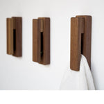 Rustic Wood Towel Clothes Hanger - MaviGadget