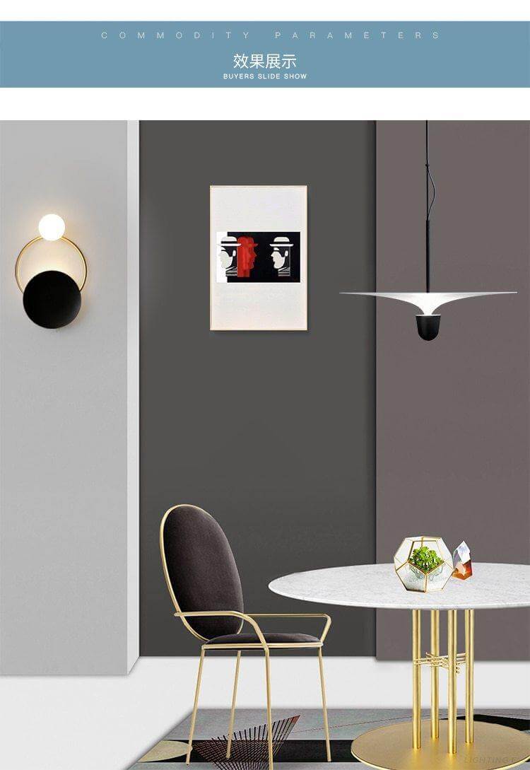 Modern Crystal Luminaire Glass Ball Pendant Light - Image 4