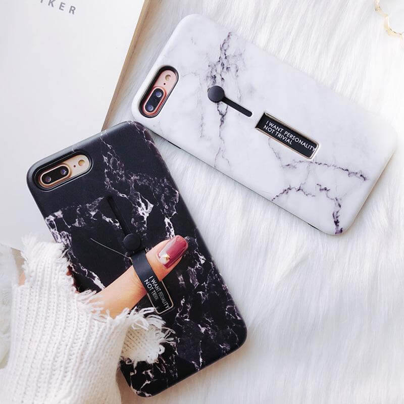 Colorful Marble Case for iPhone Models - Image 0