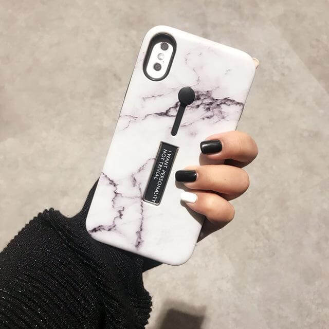 Colorful Marble Case for iPhone Models - Image 1