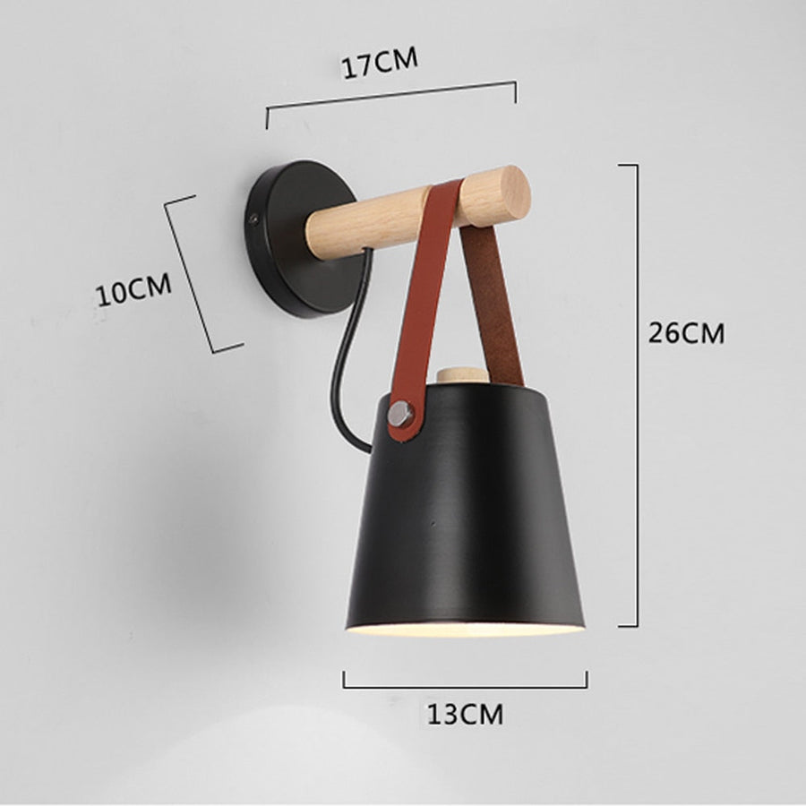 Nordic Style Wood Elegant Wall Lamp - Image 6