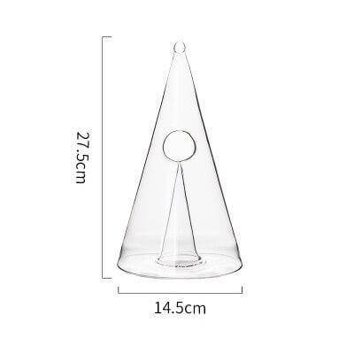 Creative Pyramid Glass Wine Decanter