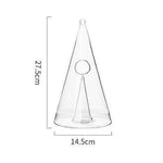 Creative Pyramid Glass Wine Decanter