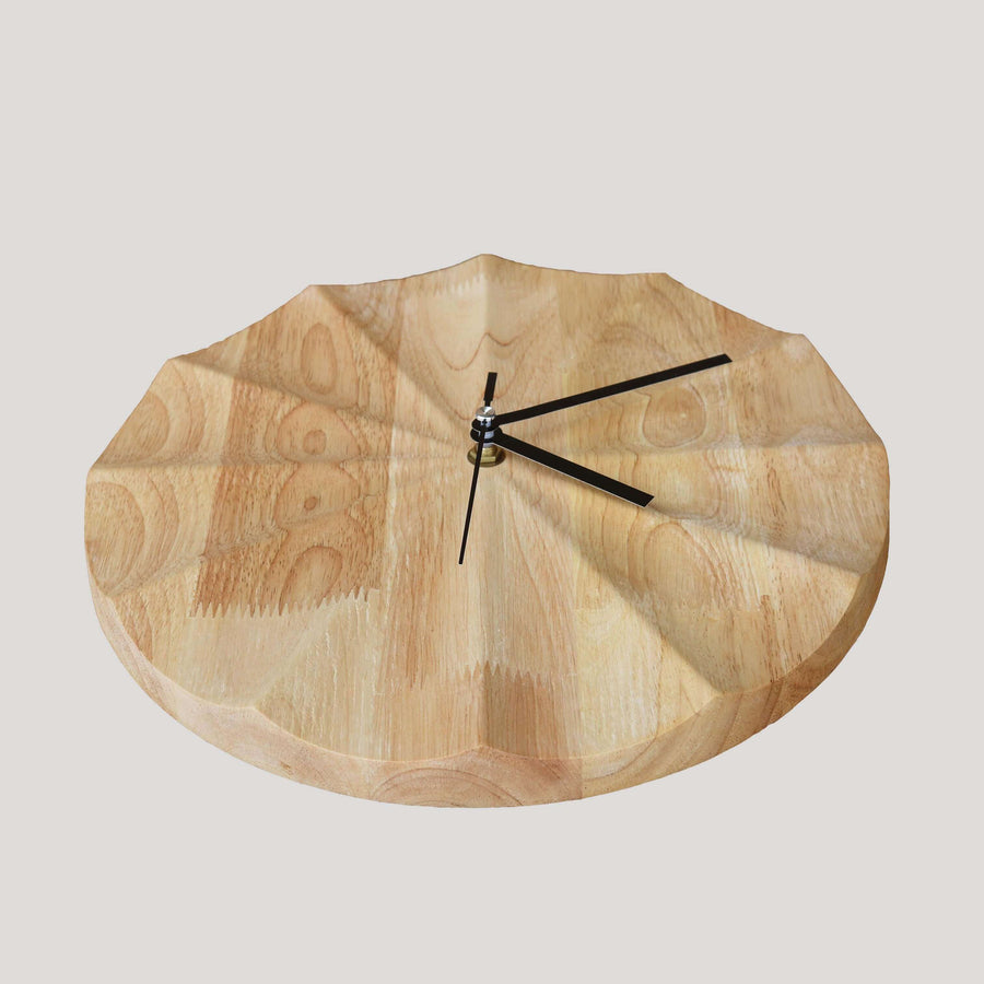 Nordic Wooden Street Fashion Wall Clock - Image 2