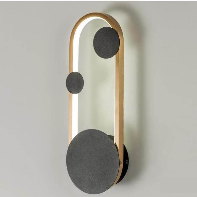 Modern Led Creative Nordic Earthly Wall Lamp - Image 0