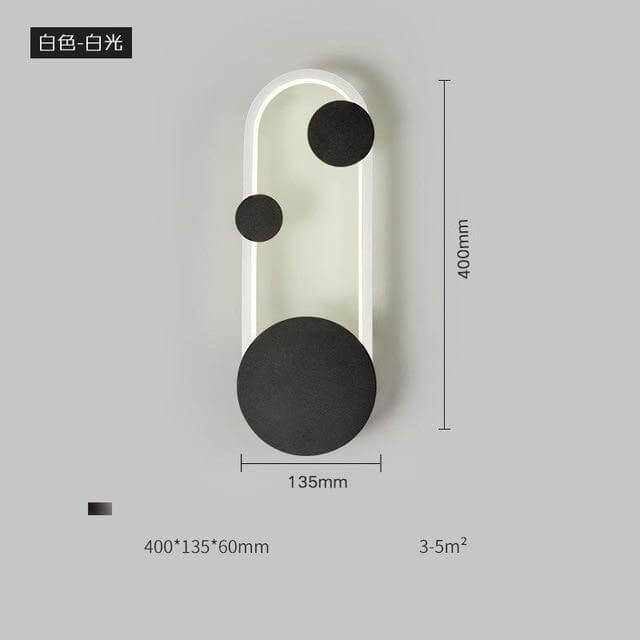 Modern Led Creative Nordic Earthly Wall Lamp - Image 8