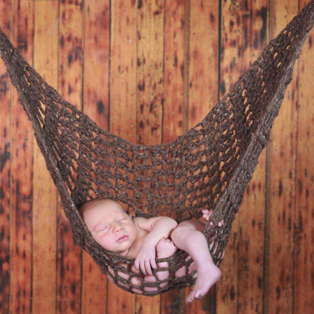 Crochet Knit Cocoons Newborn Baby Hammock