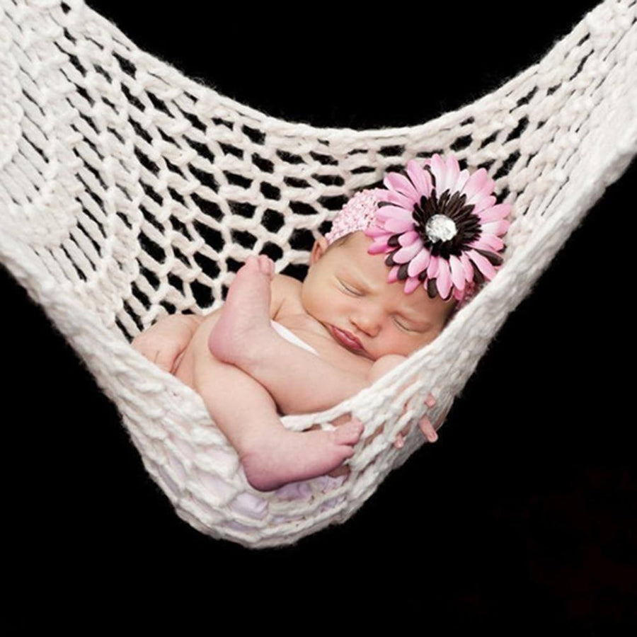 Crochet Knit Cocoons Newborn Baby Hammock - Image 10