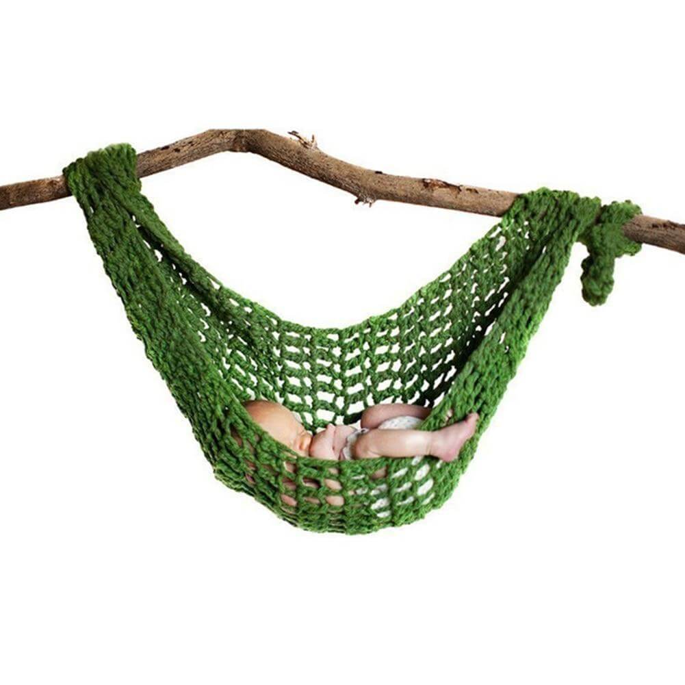 Crochet Knit Cocoons Newborn Baby Hammock