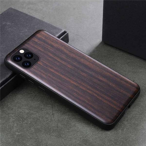 Luxury Wooden Flexible iPhone Case