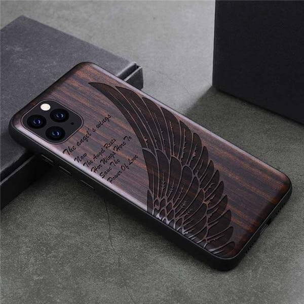 Luxury Wooden Flexible iPhone Case - Image 5