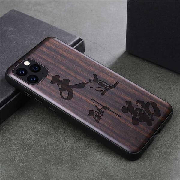 Luxury Wooden Flexible iPhone Case - Image 9