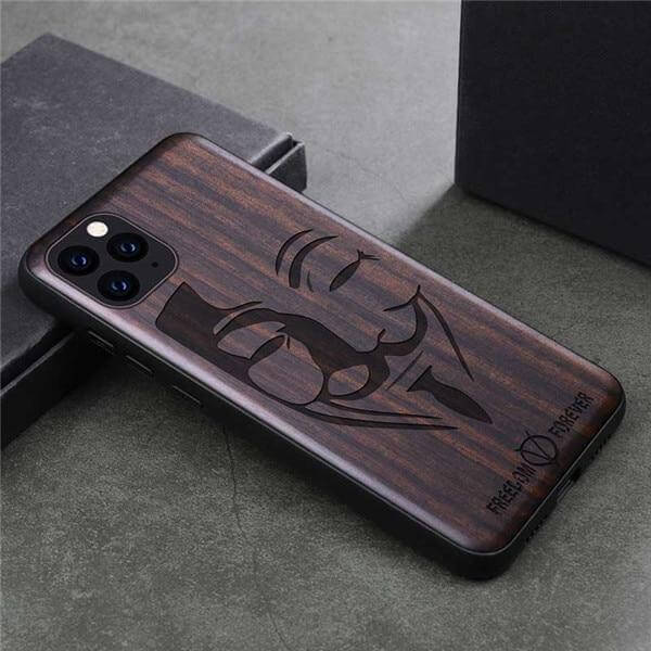 Luxury Wooden Flexible iPhone Case - Image 1