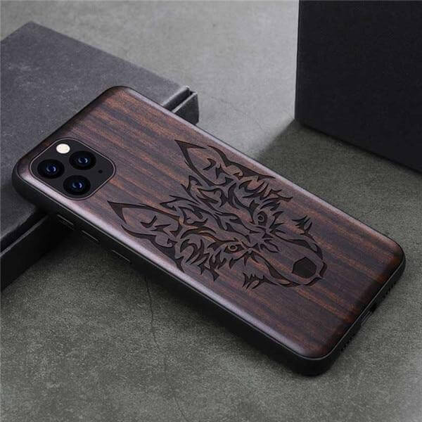 Luxury Wooden Flexible iPhone Case - Image 3