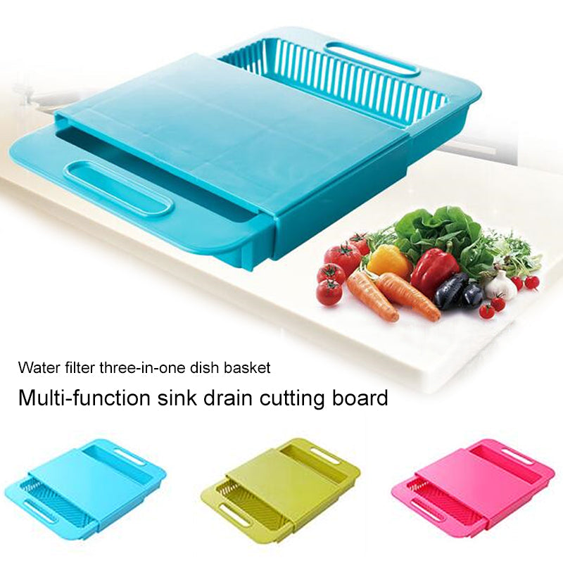 Kitchen Cutting Board Basket - Image 1