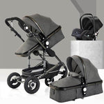 3 in 1 High-Landscape Bidirectional Portable Foldable Baby Stroller