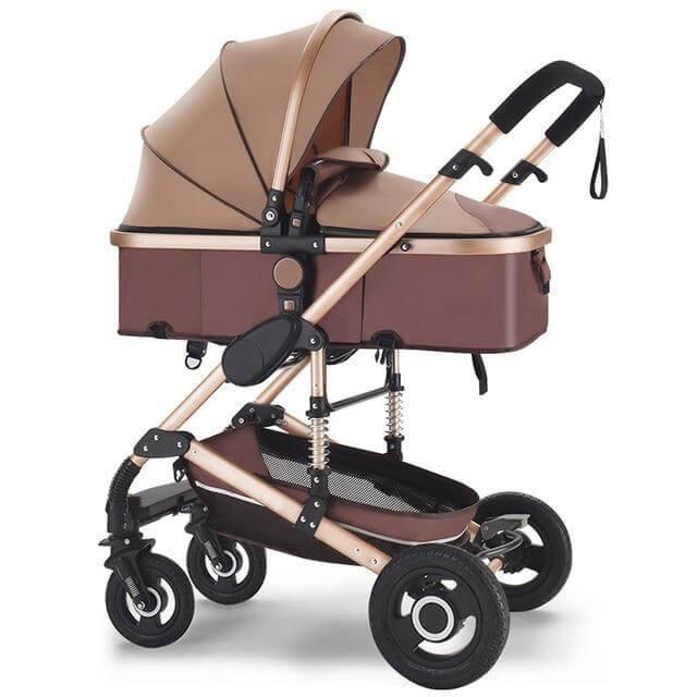 3 in 1 High-Landscape Bidirectional Portable Foldable Baby Stroller - Image 13