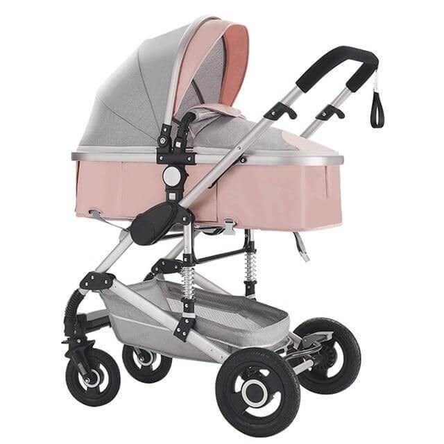 3 in 1 High-Landscape Bidirectional Portable Foldable Baby Stroller - Image 12