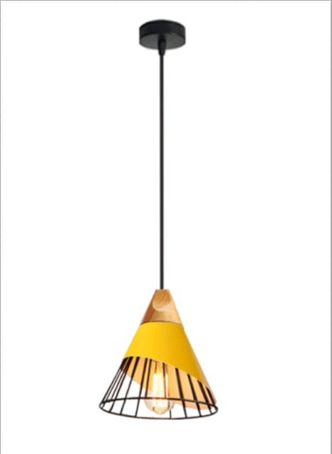Modern Wooden Cone Pendant Lights - Image 6