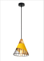 Modern Wooden Cone Pendant Lights