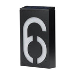 Solar Powered LED Light House Numbers - MaviGadget