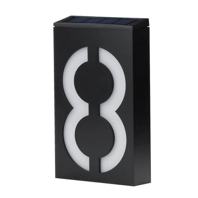 Solar Powered LED Light House Numbers - Image 6