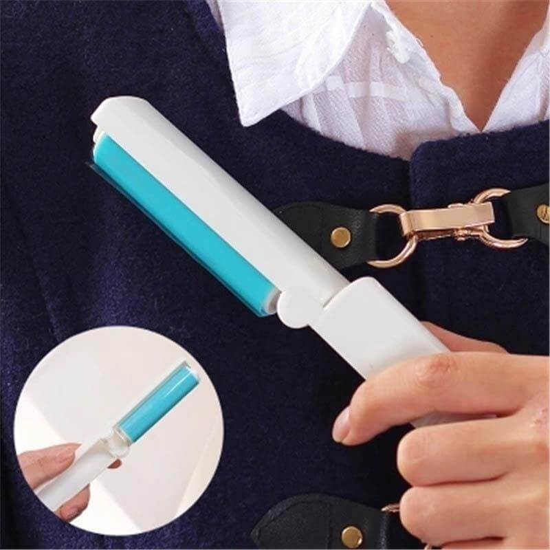 Washable Portable Mini Sticky Lint Remover Roller - Image 12