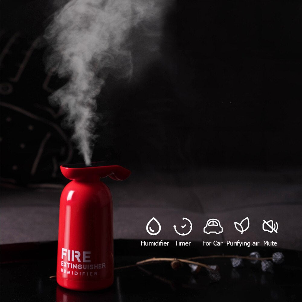 Creative Mini Fire Extinguisher Air Humidifier