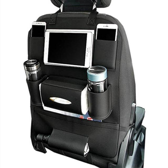 Car Leather Back Seat Organizer - Image 2
