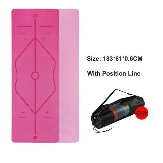 Body Aligning Yoga Mat