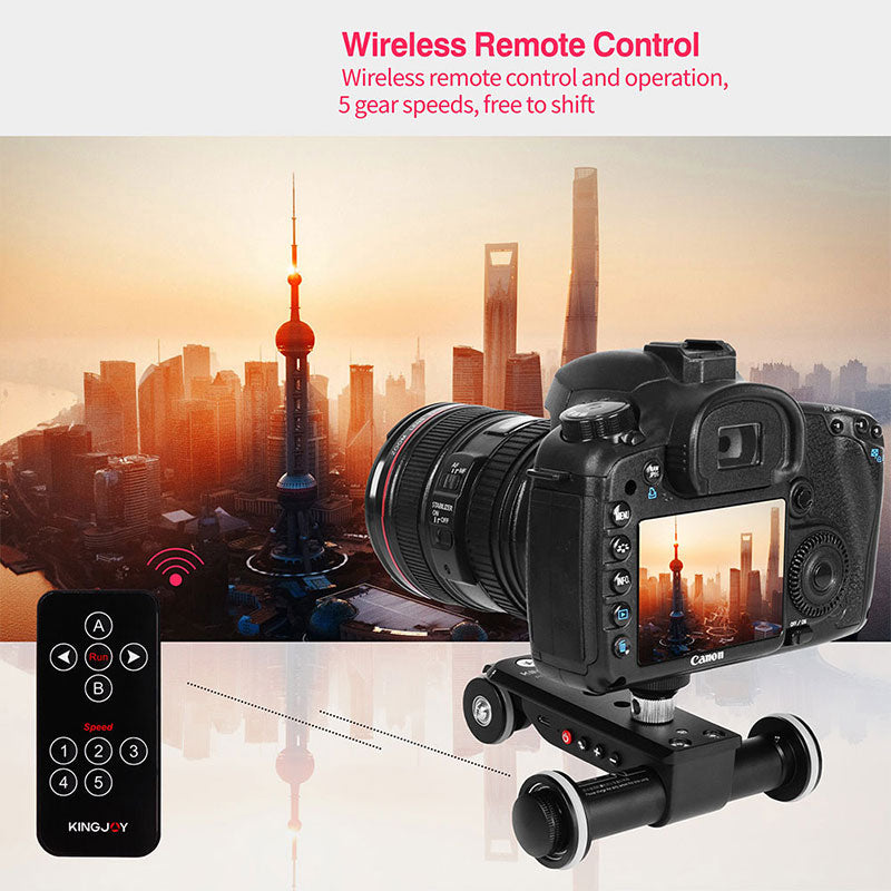 Professional Remote Control Camera Slider Dolly Car - Image 2