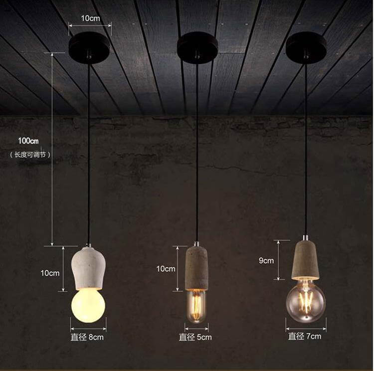 Loft Design Creative Elegant Small Pendant Light - MaviGadget