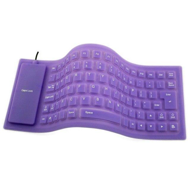Silicone Foldable Waterproof USB Keyboard - Image 10