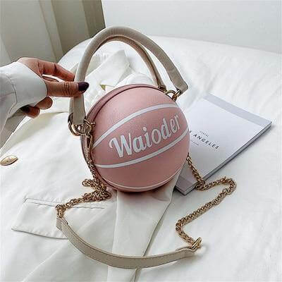 Creative Basketball Shoulder Woman Handbag