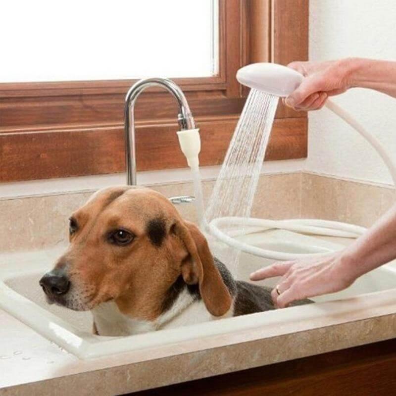 Kitchen Bathroom Faucet Shower Head Spray with extension cord - Image 3