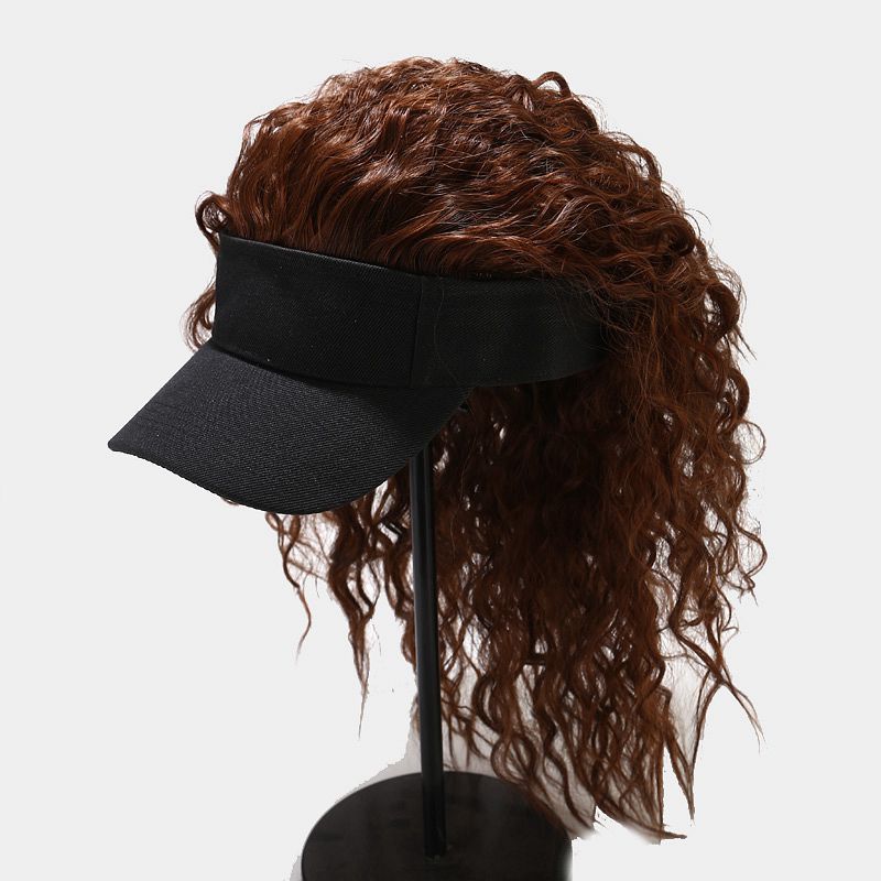 Women Artificial Hair Summer Baseball Cap - Image 2