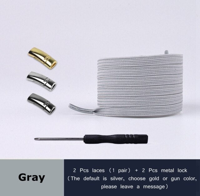 4pcs Metal Magnetic Lazy Shoelace