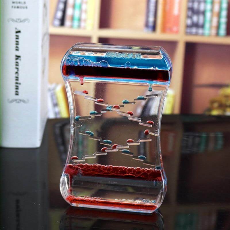 Two-color Crystal Oil Leak Hourglass - Image 2