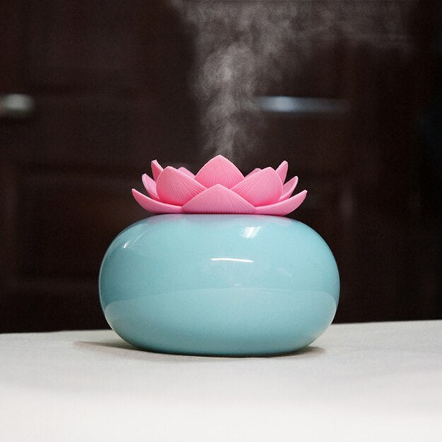 Lotus Ceramic Simplicity Aroma Humidifier