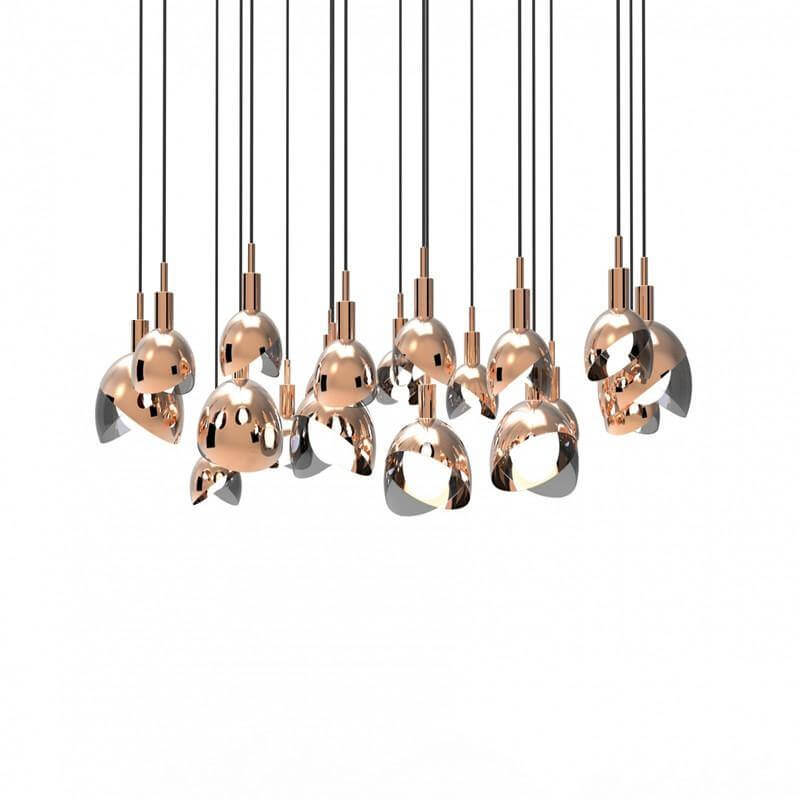 Nordic Creative One-headed Glass Chandelier - Image 1