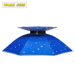 Outdoor Double Layer Fishing Umbrella Hat - MaviGadget