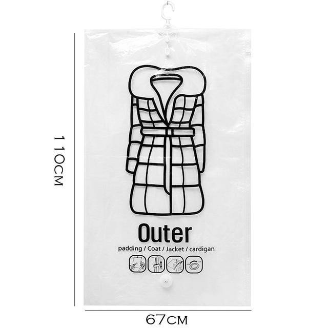 Closet Organizer Hanging Vacuum Bag - Image 4