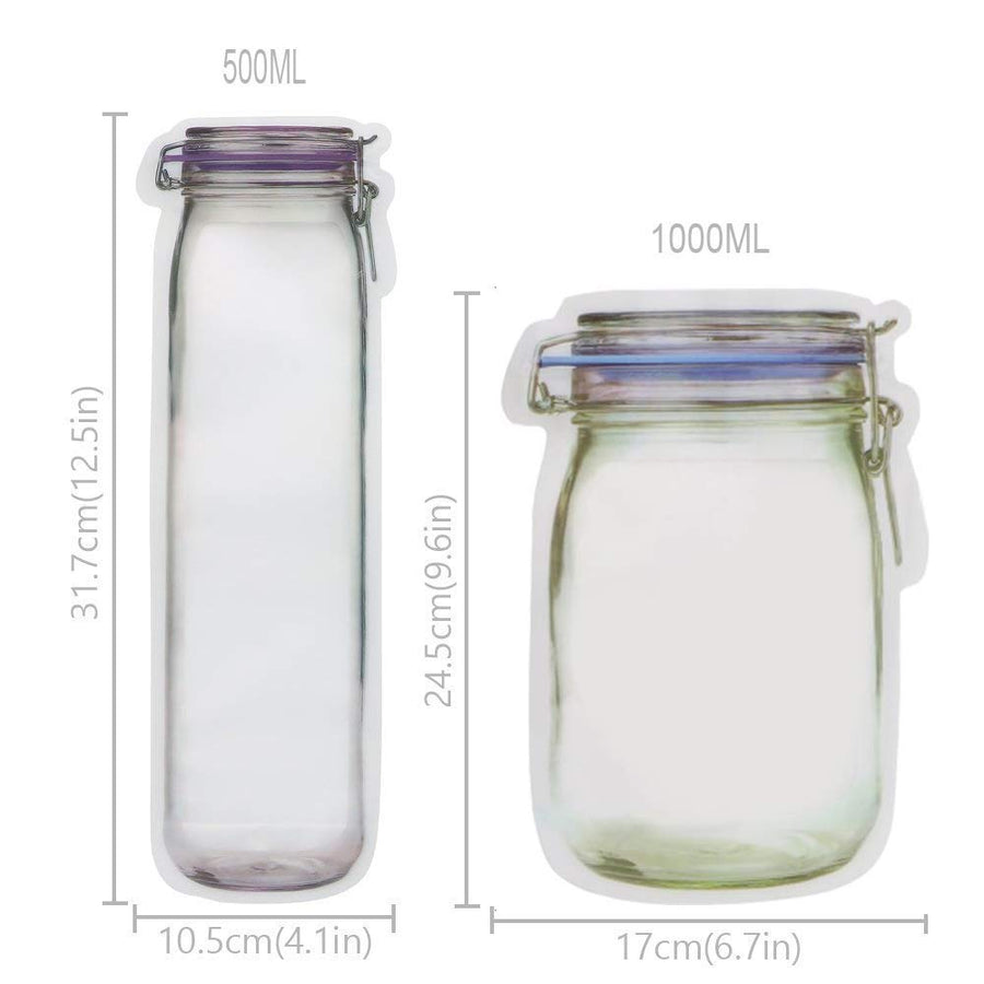 Reusable Zip Jar Bags - Image 4