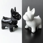 Nordic Ceramic Bulldog Piggy Bank