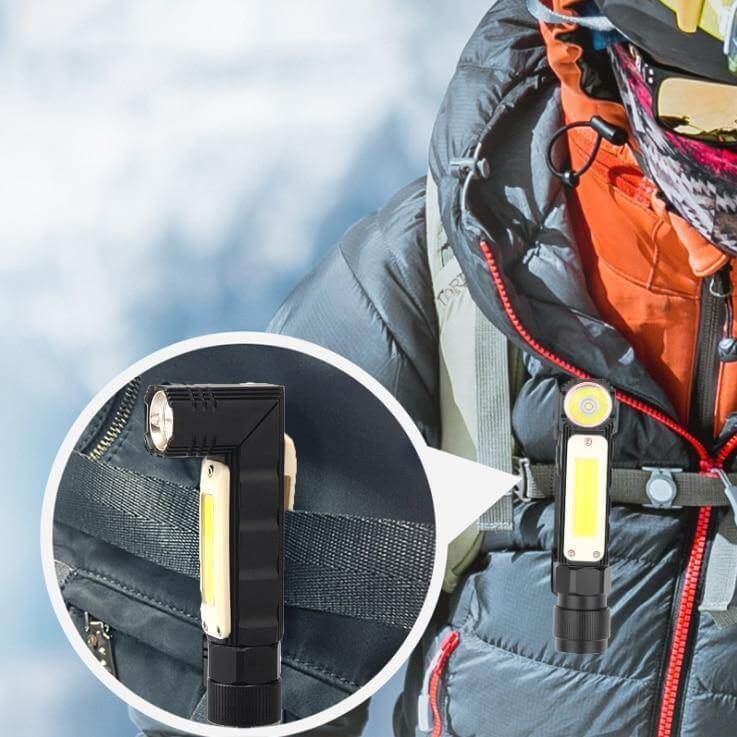 Rechargeable Magnetic Adjustable Camping Flashlight - Image 0
