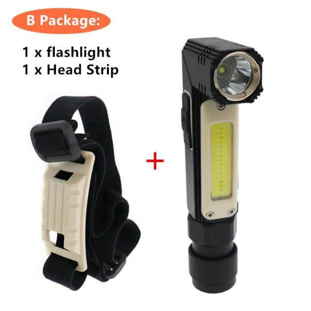 Rechargeable Magnetic Adjustable Camping Flashlight - Image 8