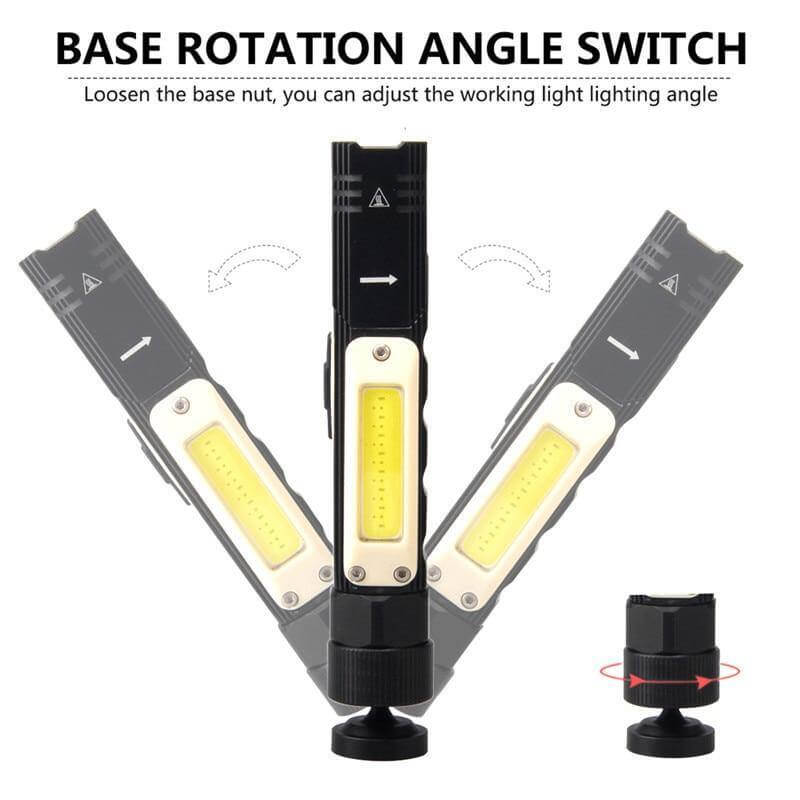 Rechargeable Magnetic Adjustable Camping Flashlight - Image 10