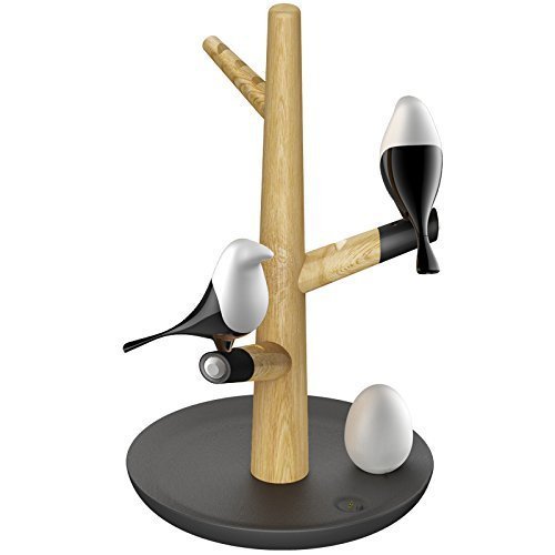 Smart Creative Chargeable Atmosphere Tree Bird Lamp - Image 7